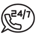 24/7/365 End-user Support
